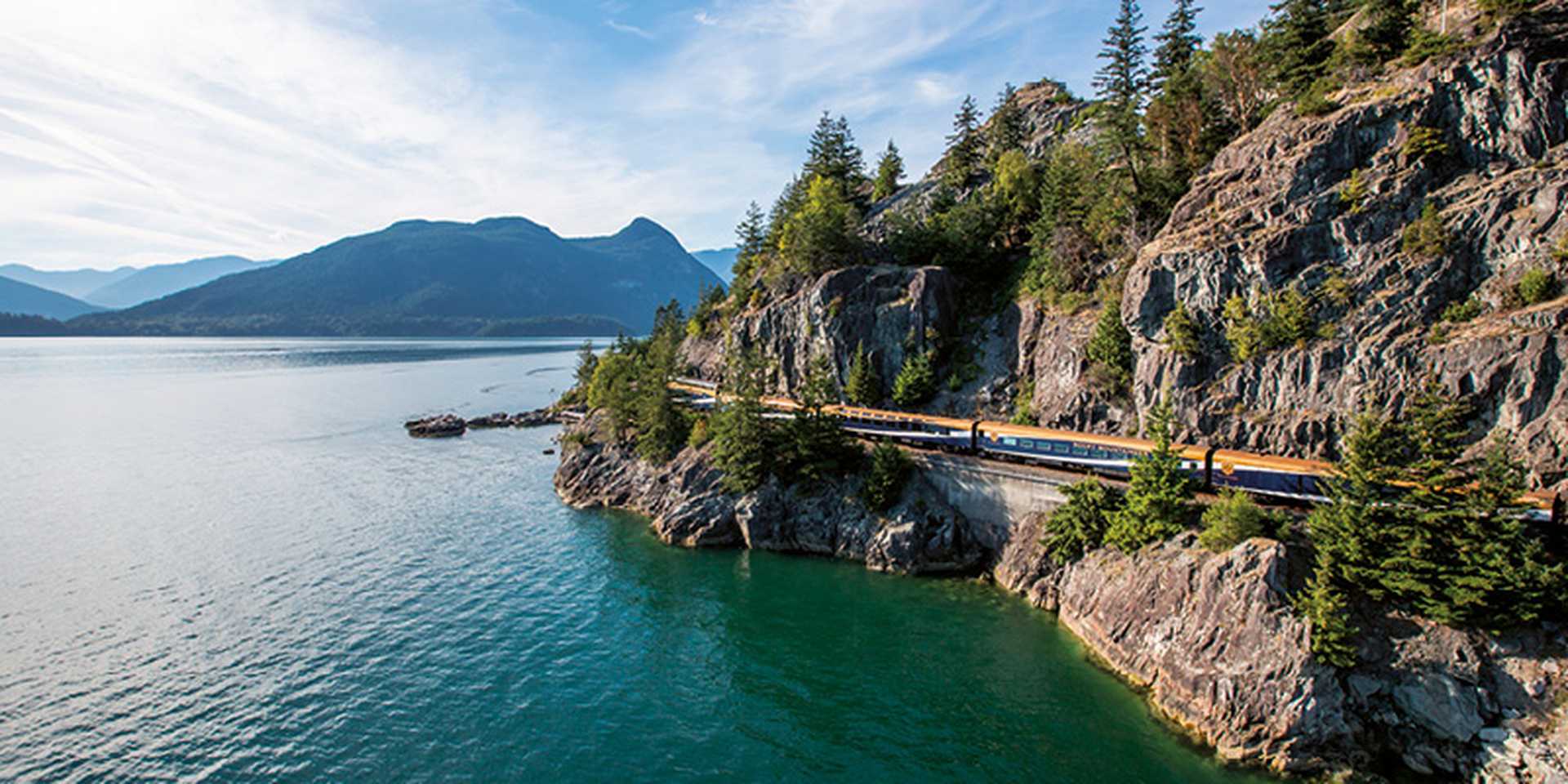 Rocky Mountaineer, RGR route, Canada