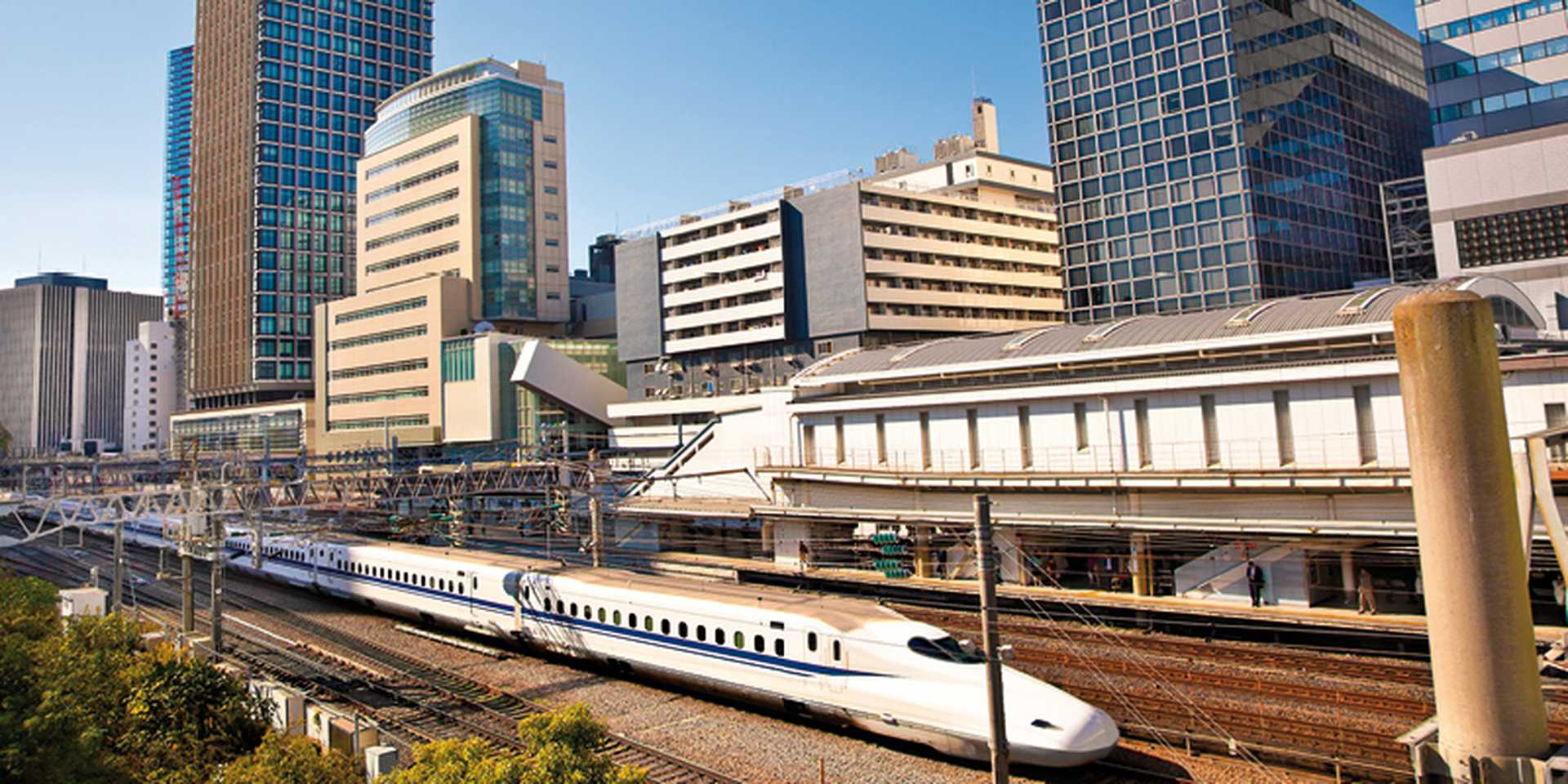 Bullet train, Tokyo, Japan