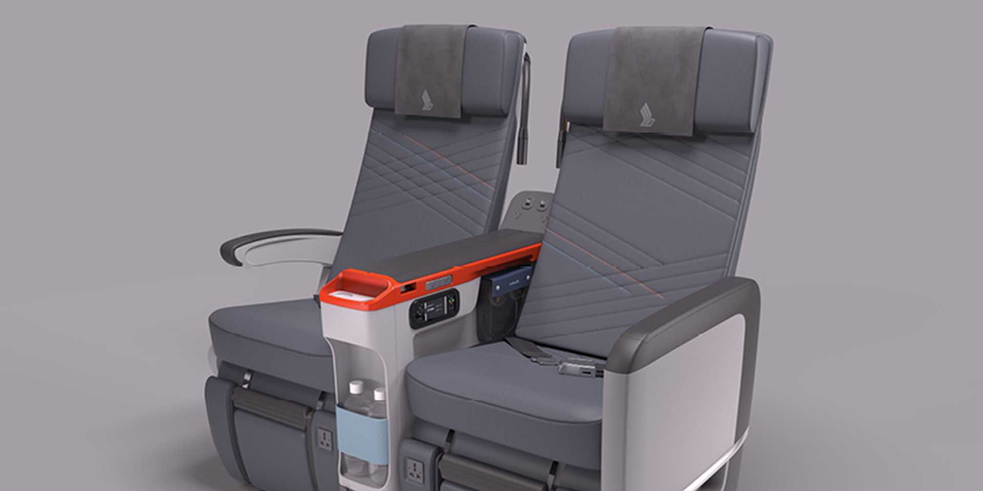 Singapore Airlines - Premium economy seats