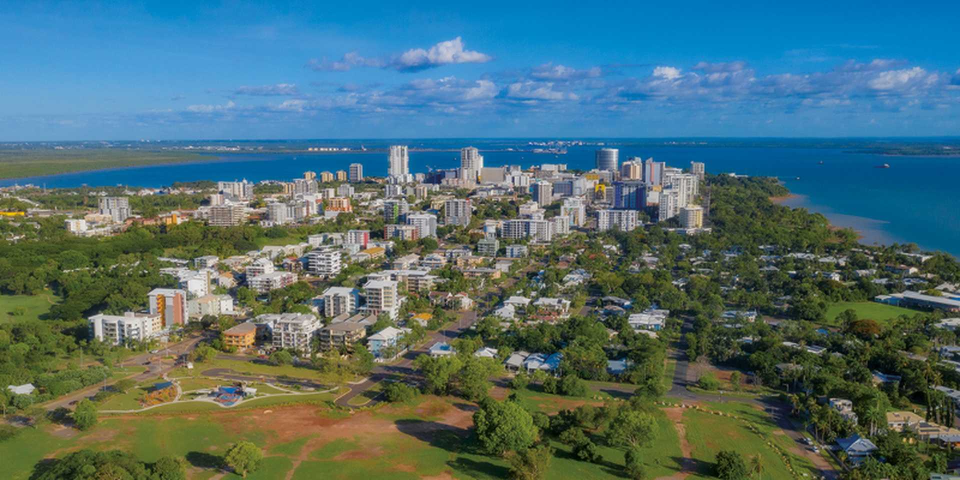 View over Darwin city, Australia