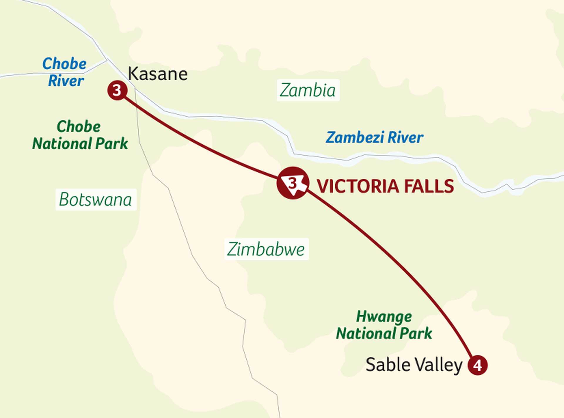 Where Giants Roam - Victoria Falls, Chobe & Hwange Safari