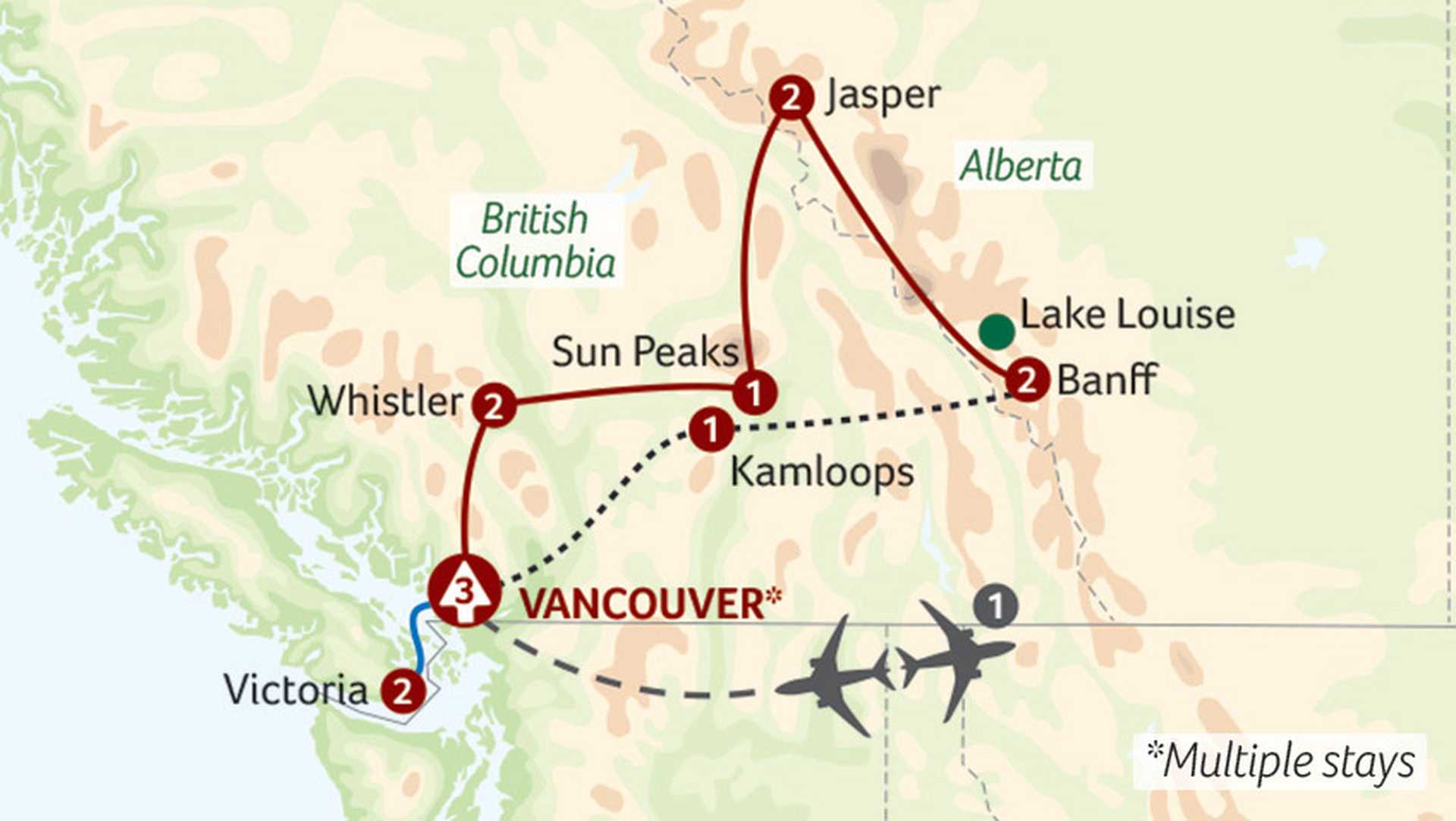Canadian Rockies Grand Circle