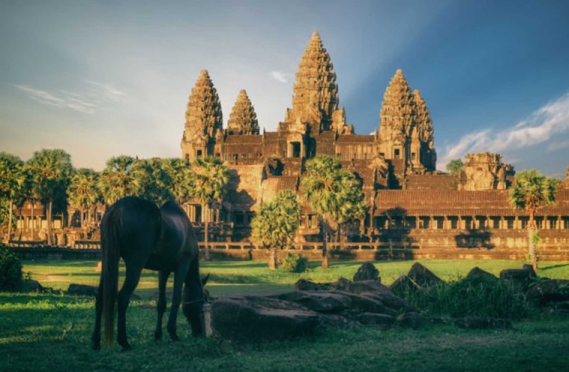 Angkor Wat temple in Cambodia