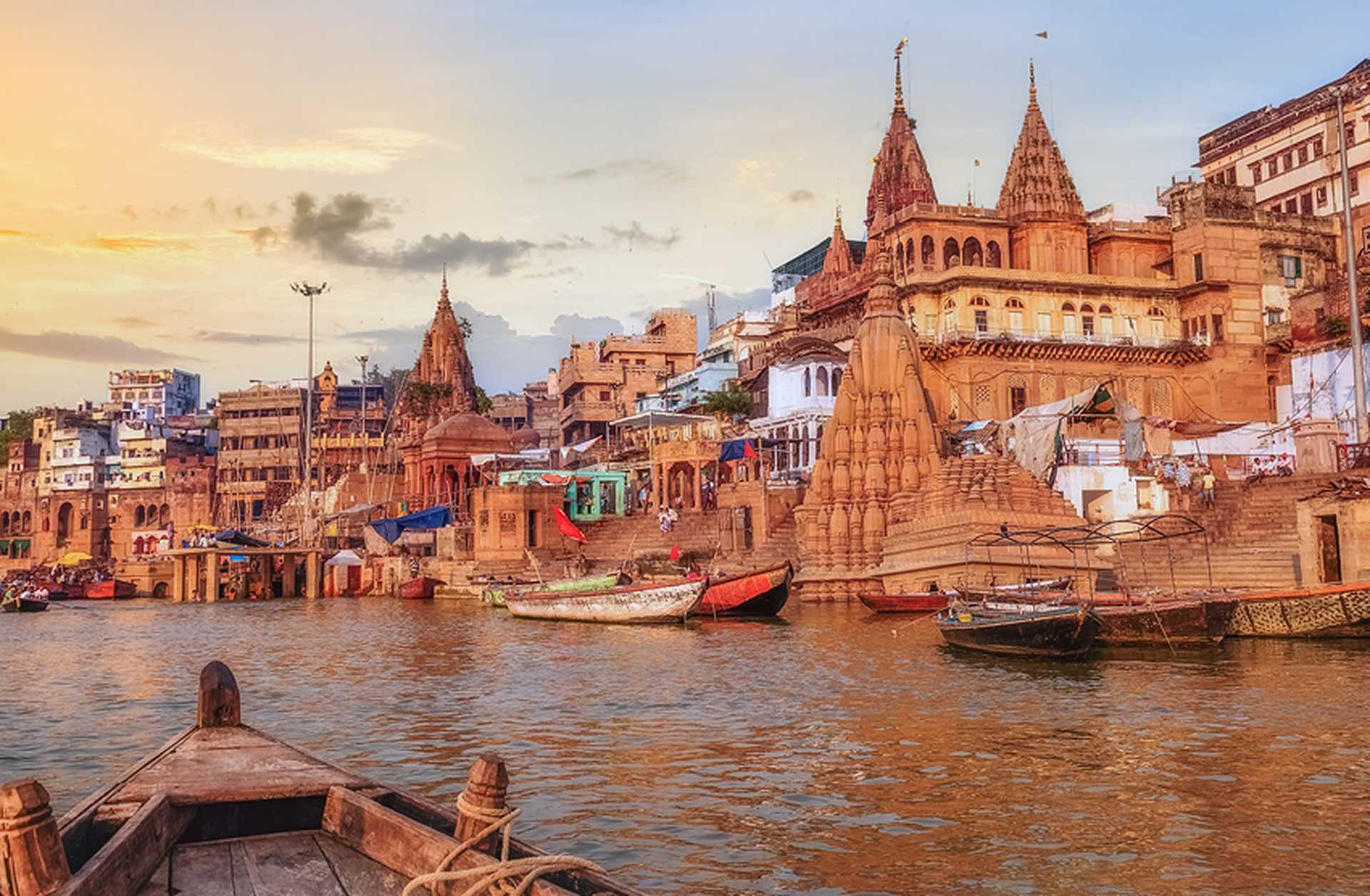 The Ganges at Varanasi, India