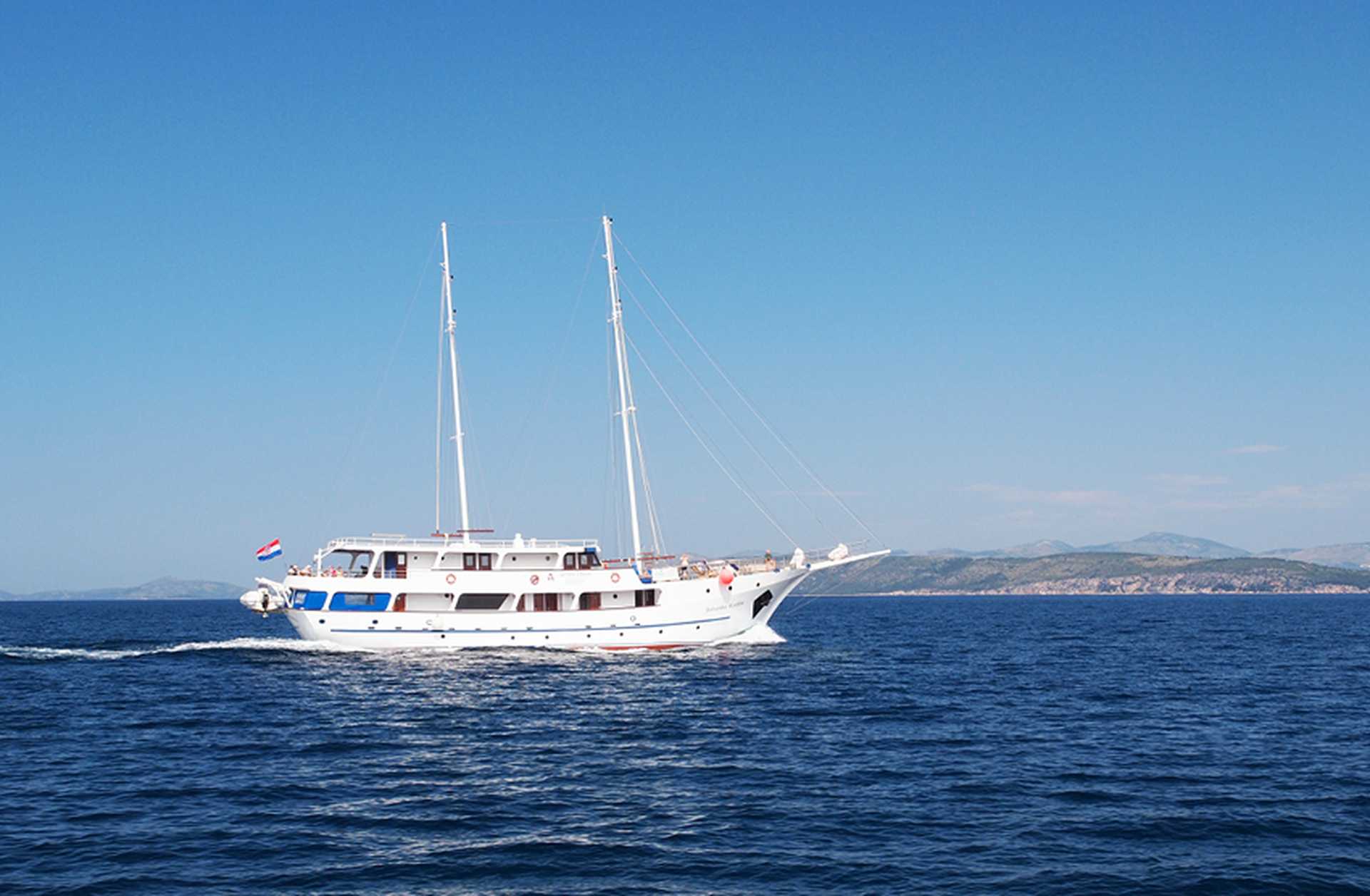 MV Adriatic Queen sails the Adriatic in Croatia