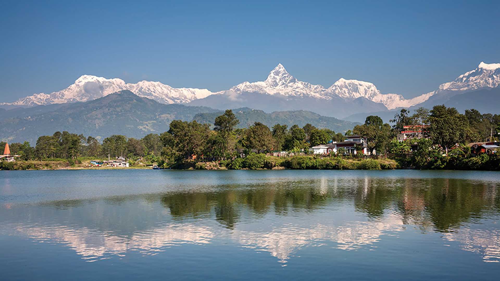 Phewa Lake in Pokhara