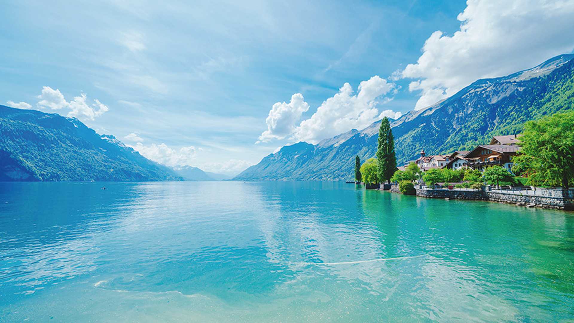 Lake Brienz, in the Bernese Oberland