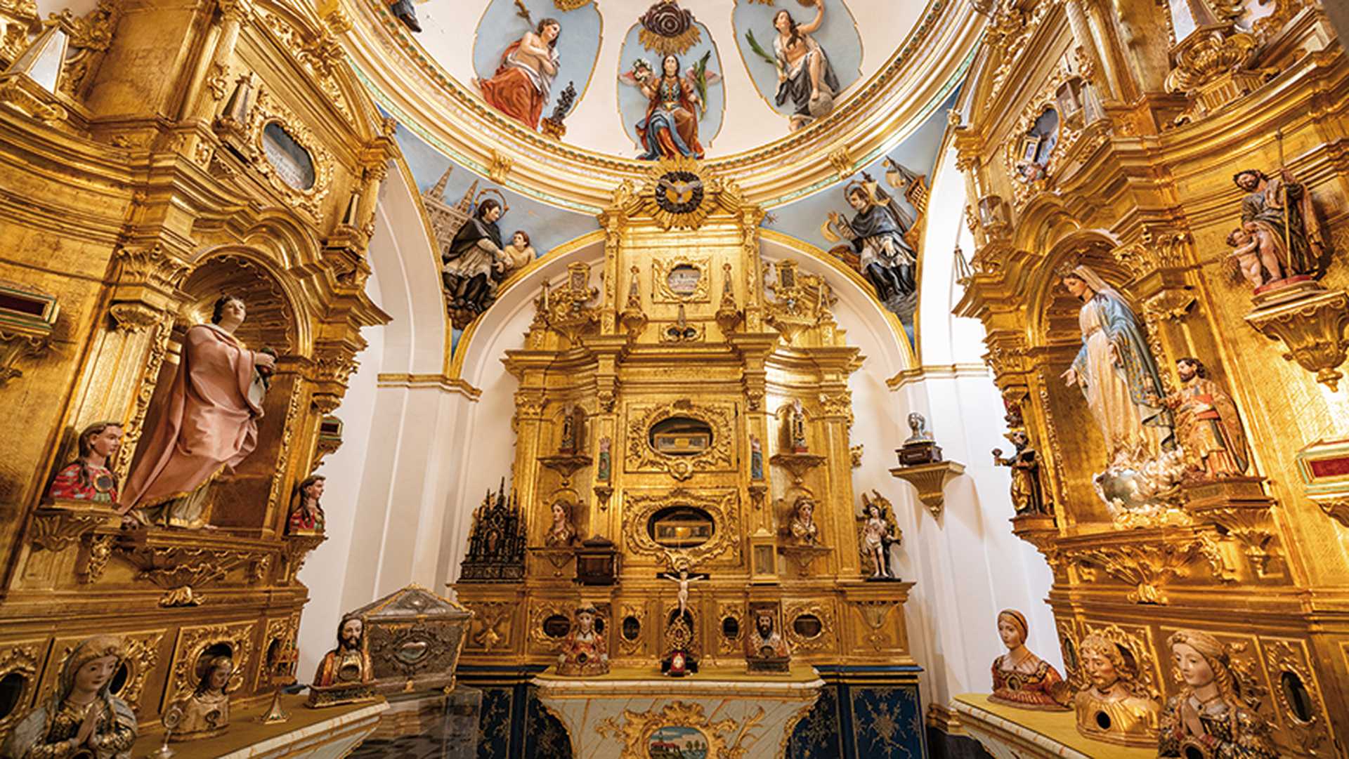 Cathedral of Burgos Golden Chapel Altar