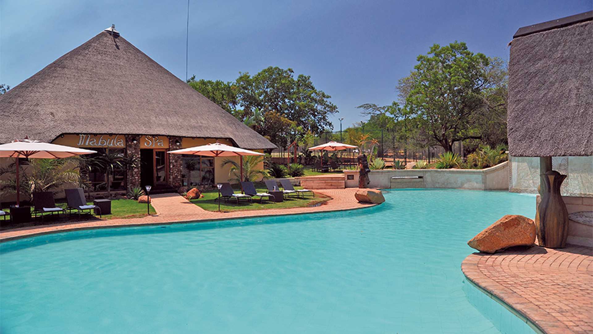 Relax by the pool after a day of exploring, Mabula Game Lodge