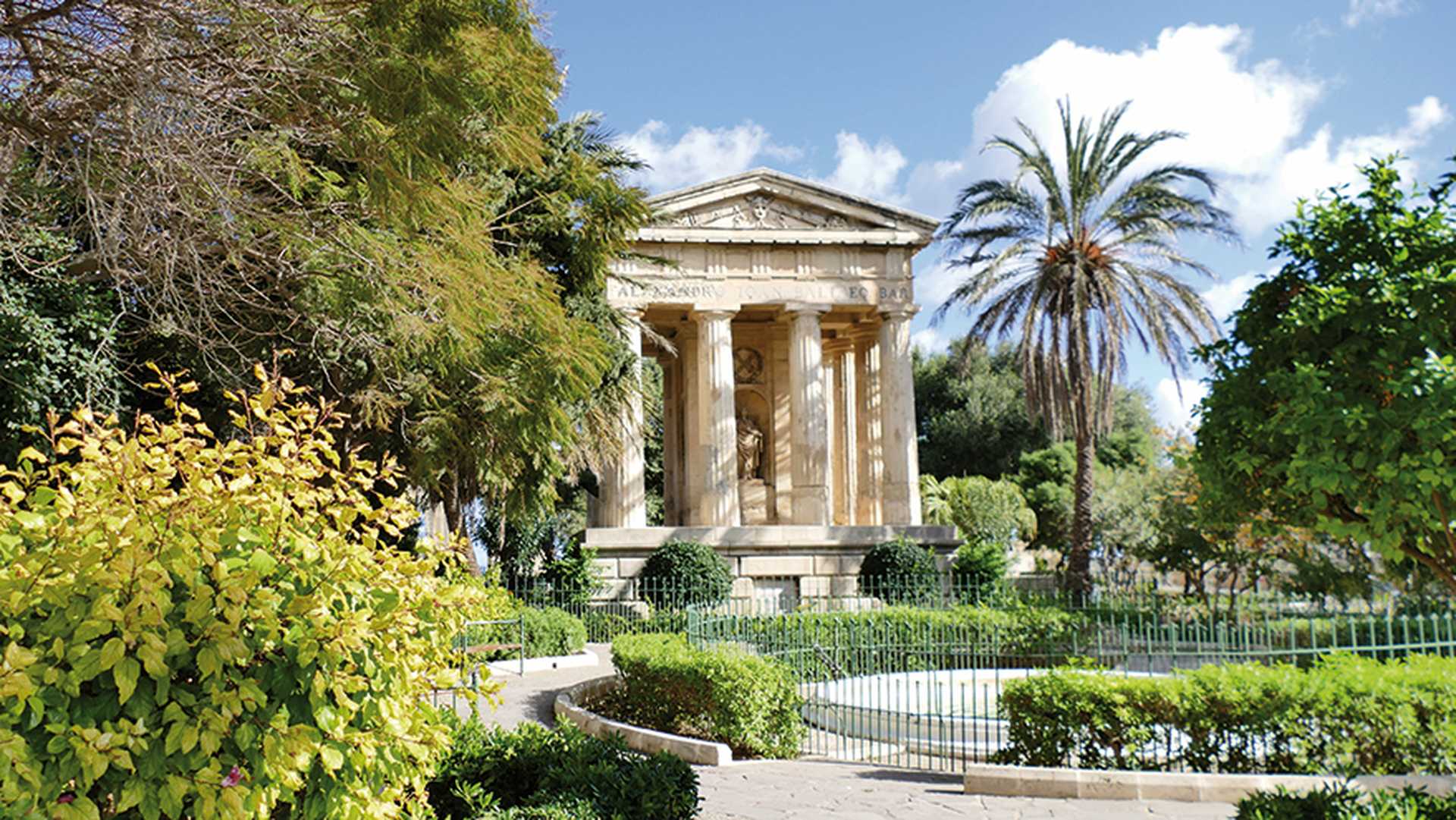 Valletta’s Barrakka Gardens
