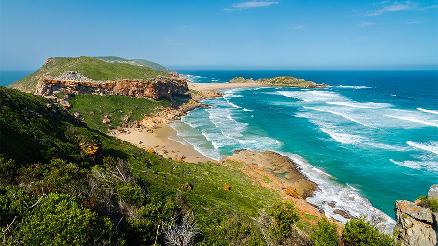 Robberg nature reserve near Plettenberg bay, Garden Route.
