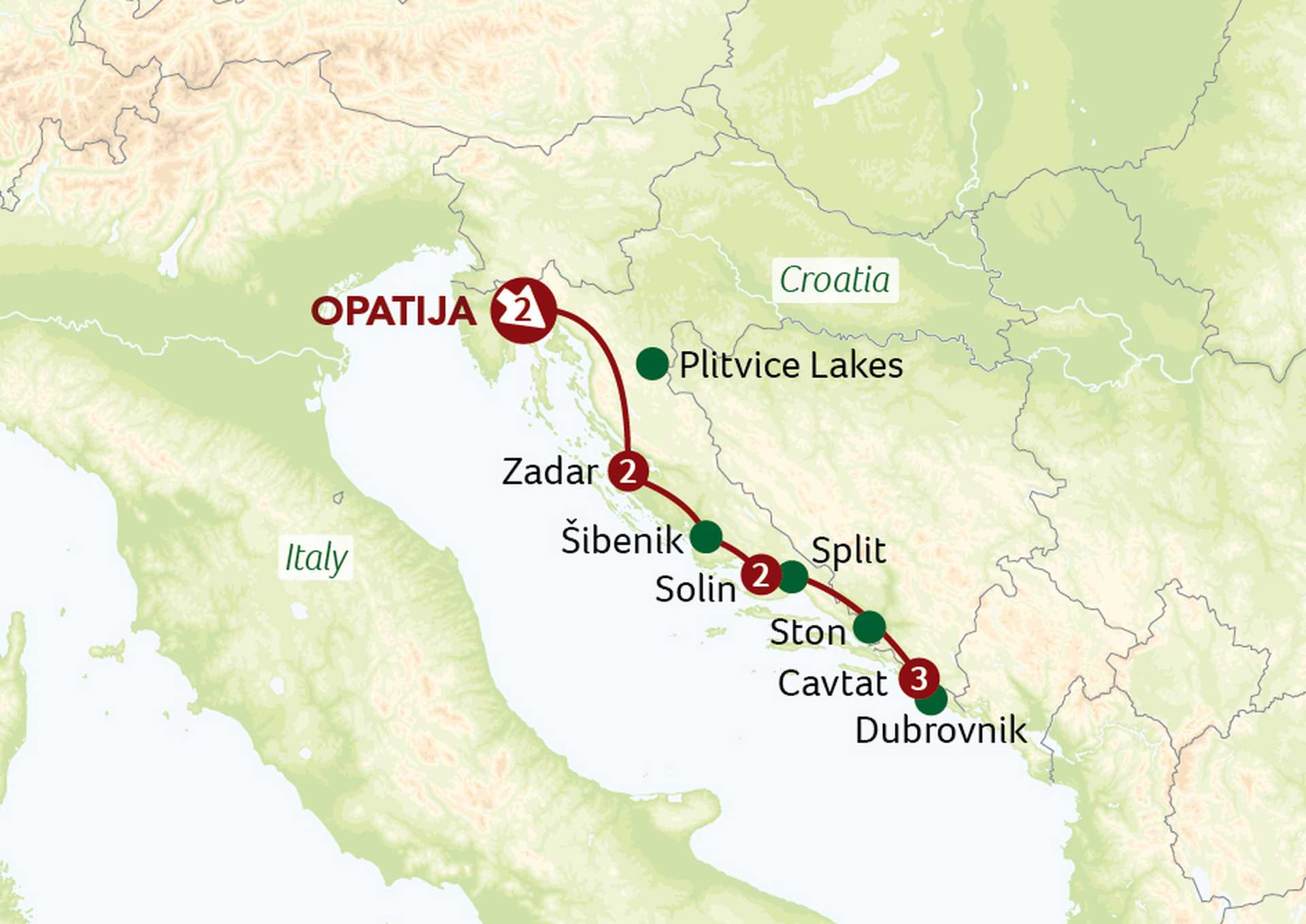 Classic Croatia - Star of the Adriatic