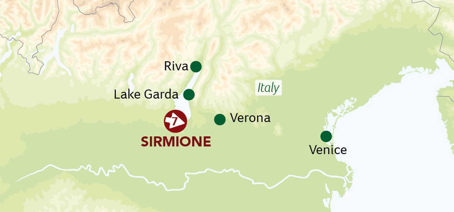 The Southern Shores of Lake Garda