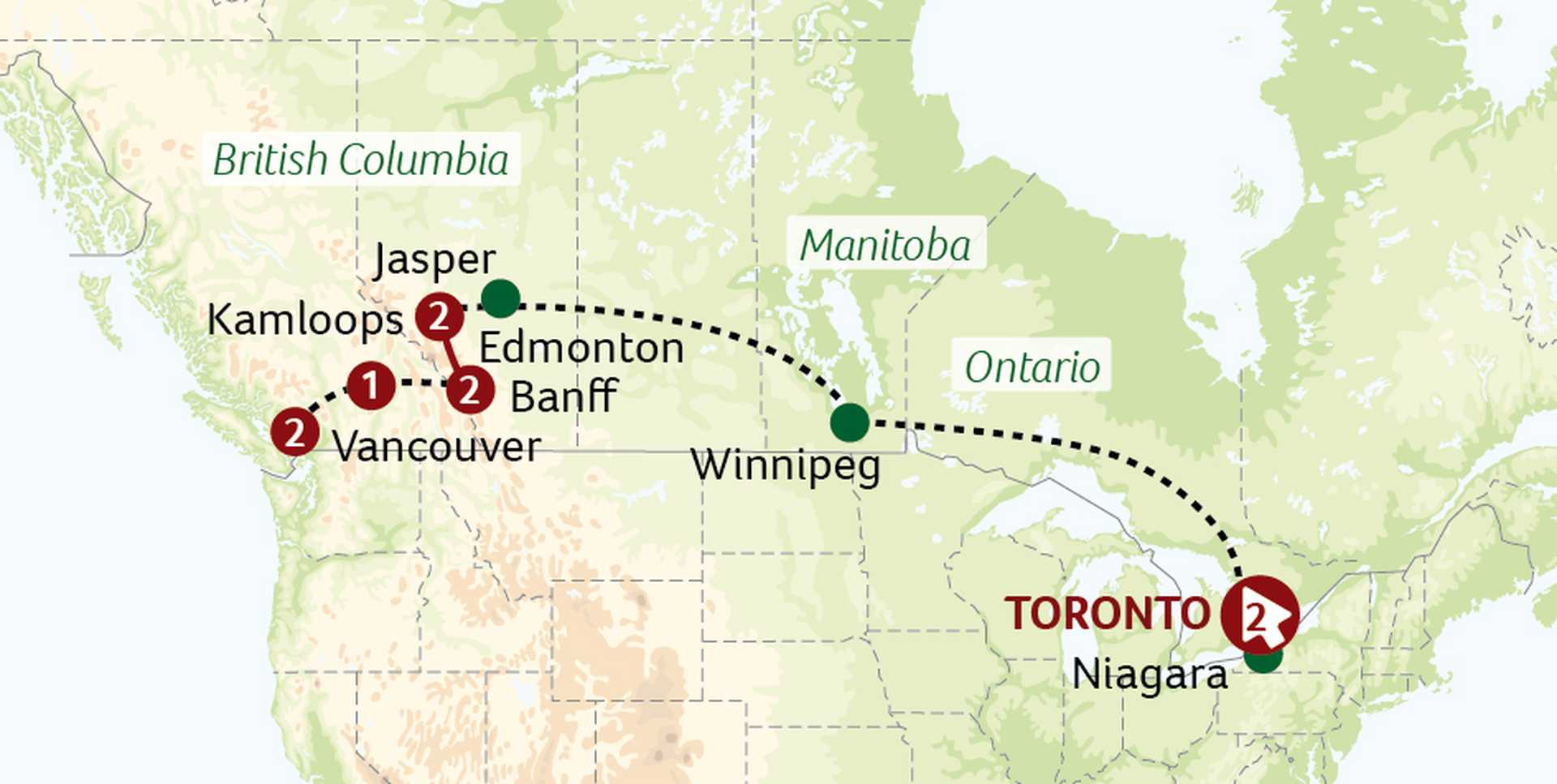 Trans Canadian Rail Odyssey