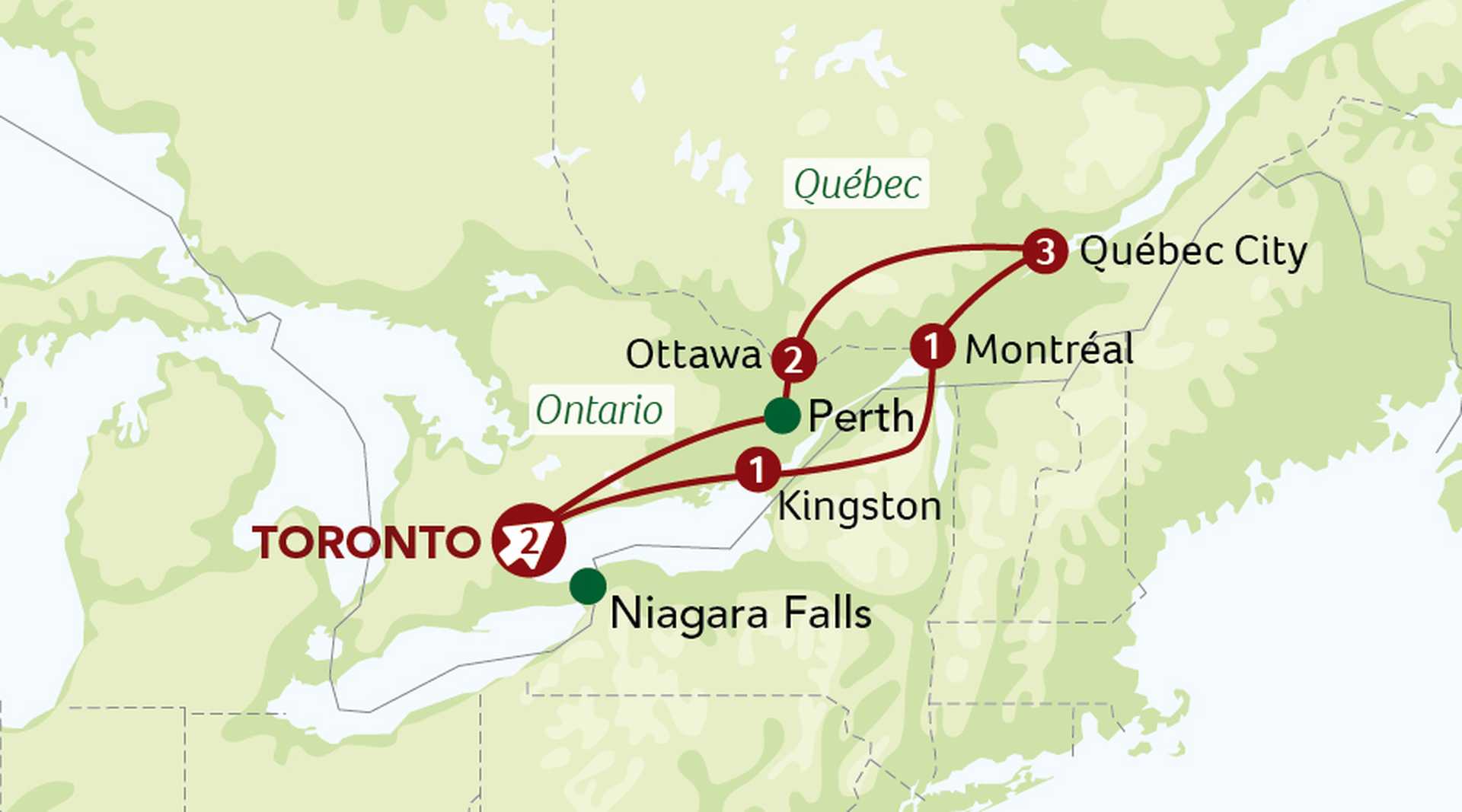 Journey Through Eastern Canada