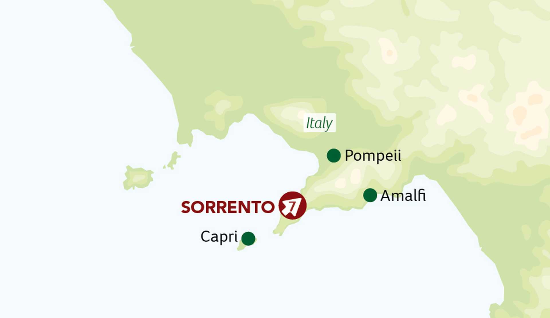 Sorrento and the Amalfi Coast