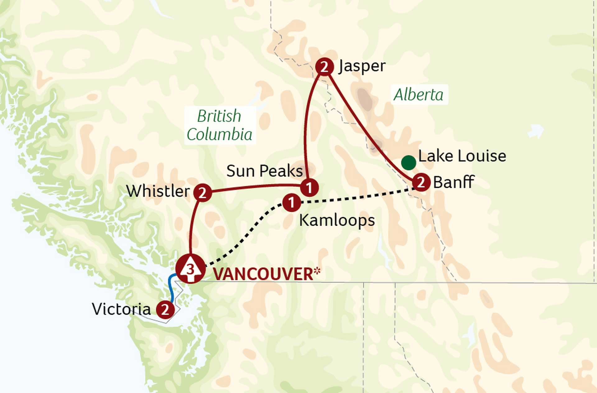 Canadian Rockies Grand Circle