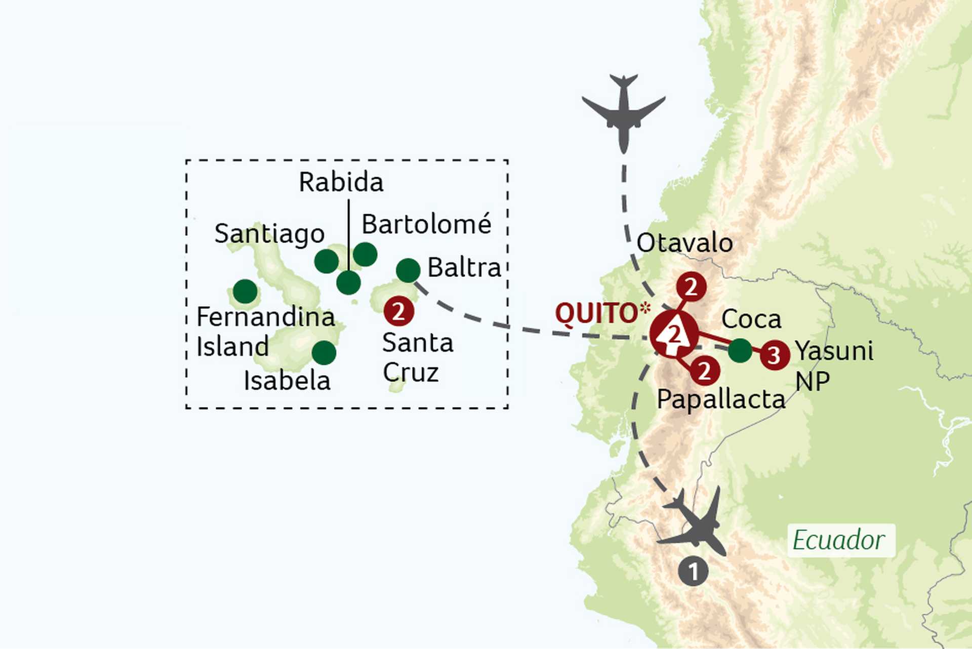 ECC cruise B 2025 map