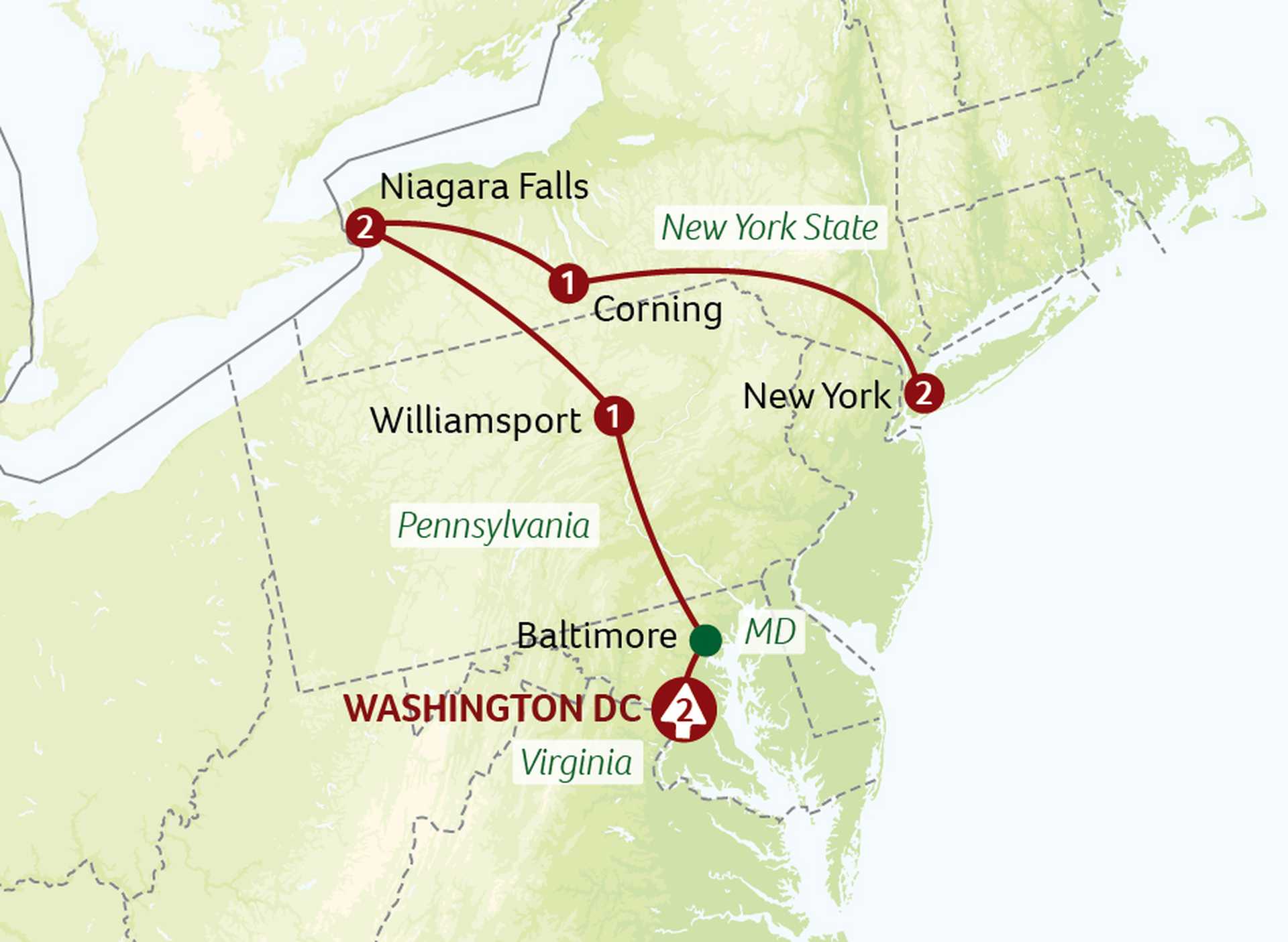 Three of the Best - New York, Washington DC and Niagara Falls