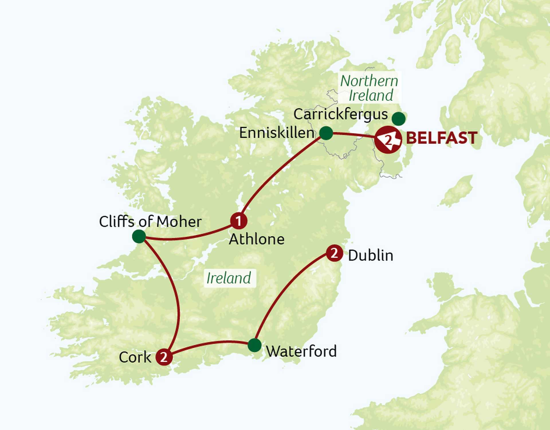 The Best of IrelandHeritage of the North and South