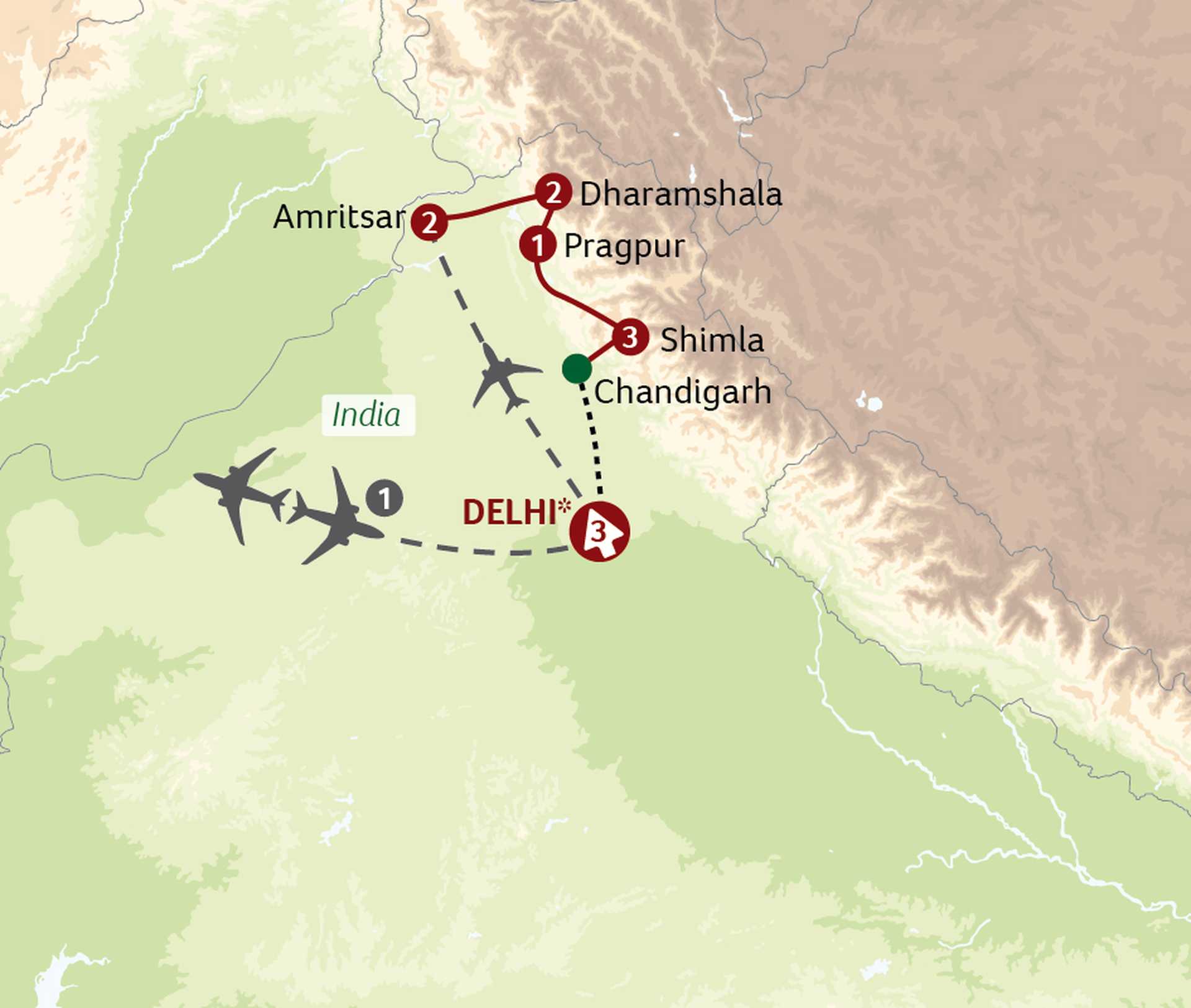 In the Foothills of the Himalaya