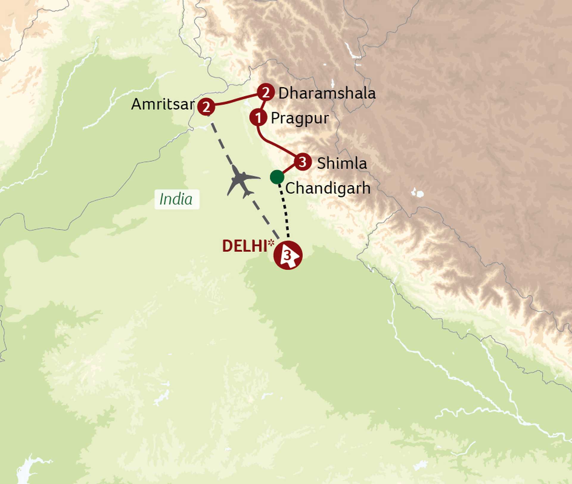 In the Foothills of the Himalaya