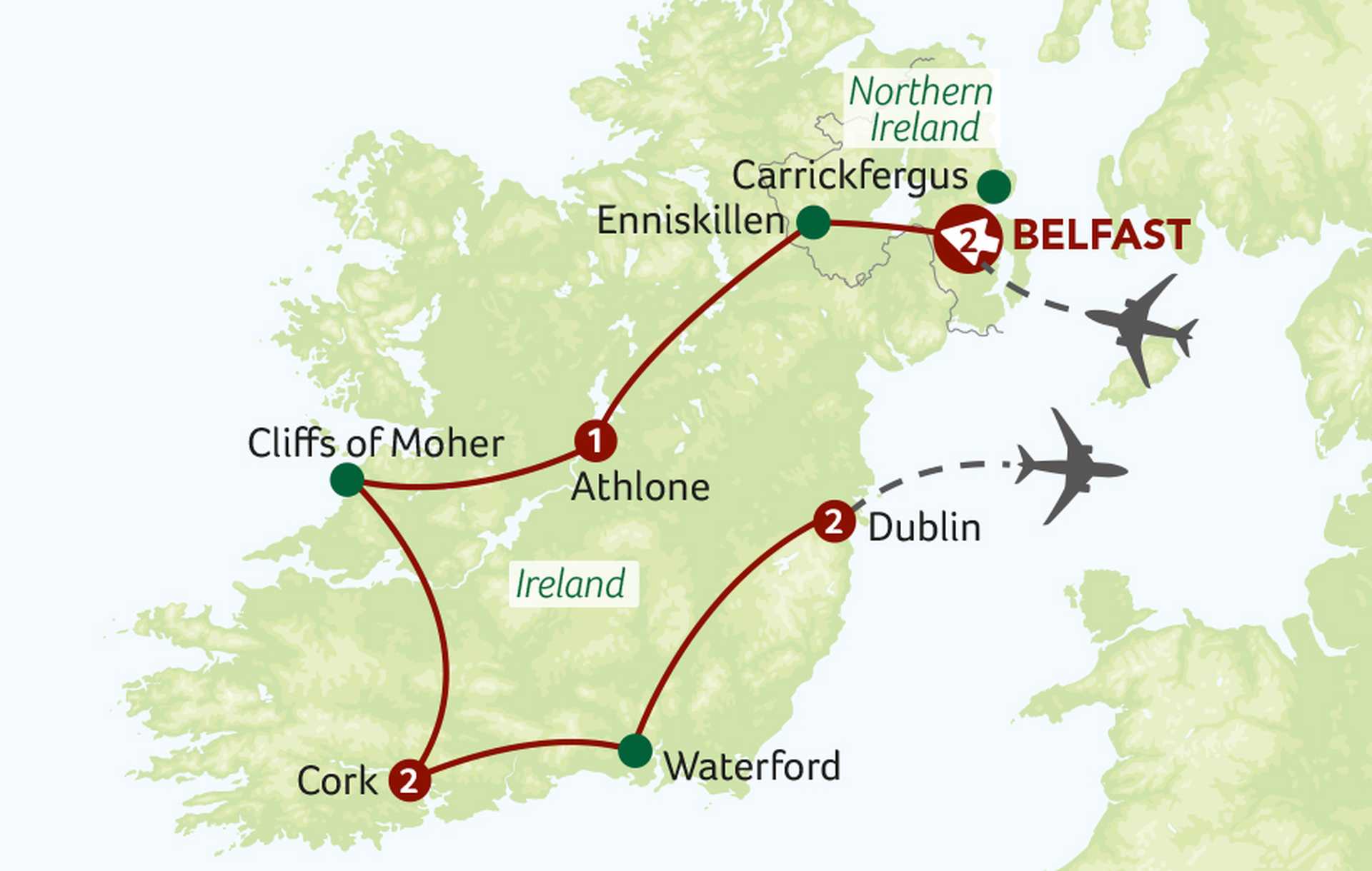The Best of IrelandHeritage of the North and South