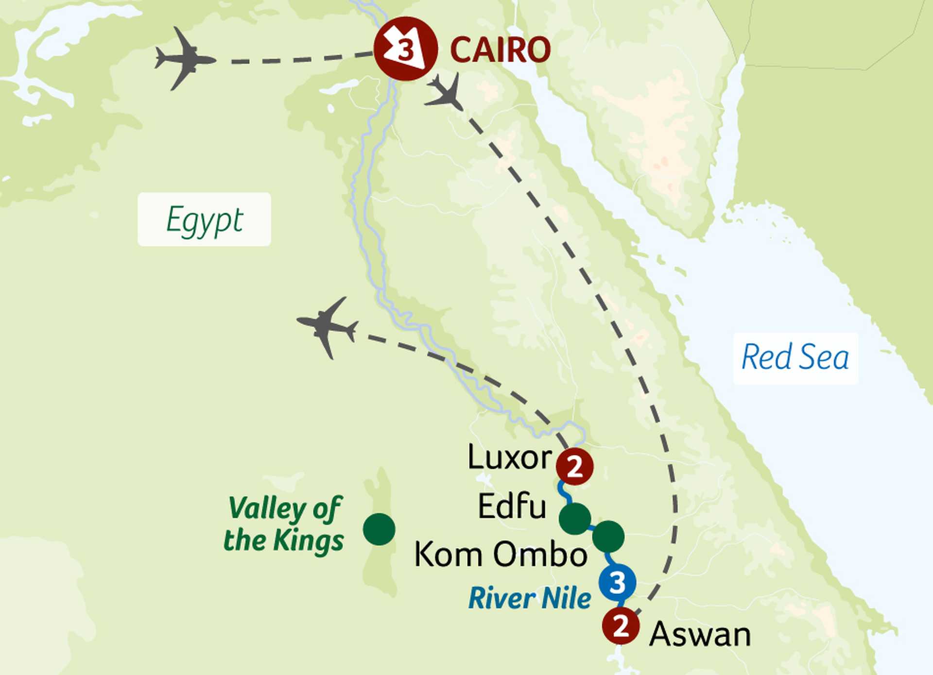 EGY - Legends of the Nile map