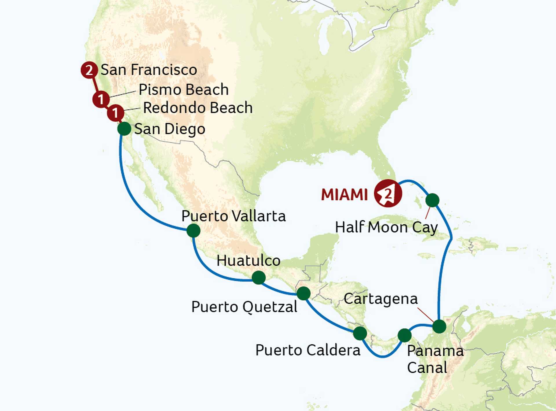 HPA 2025 Panama Canal Cruise with Big Sur and San Francisco Tour