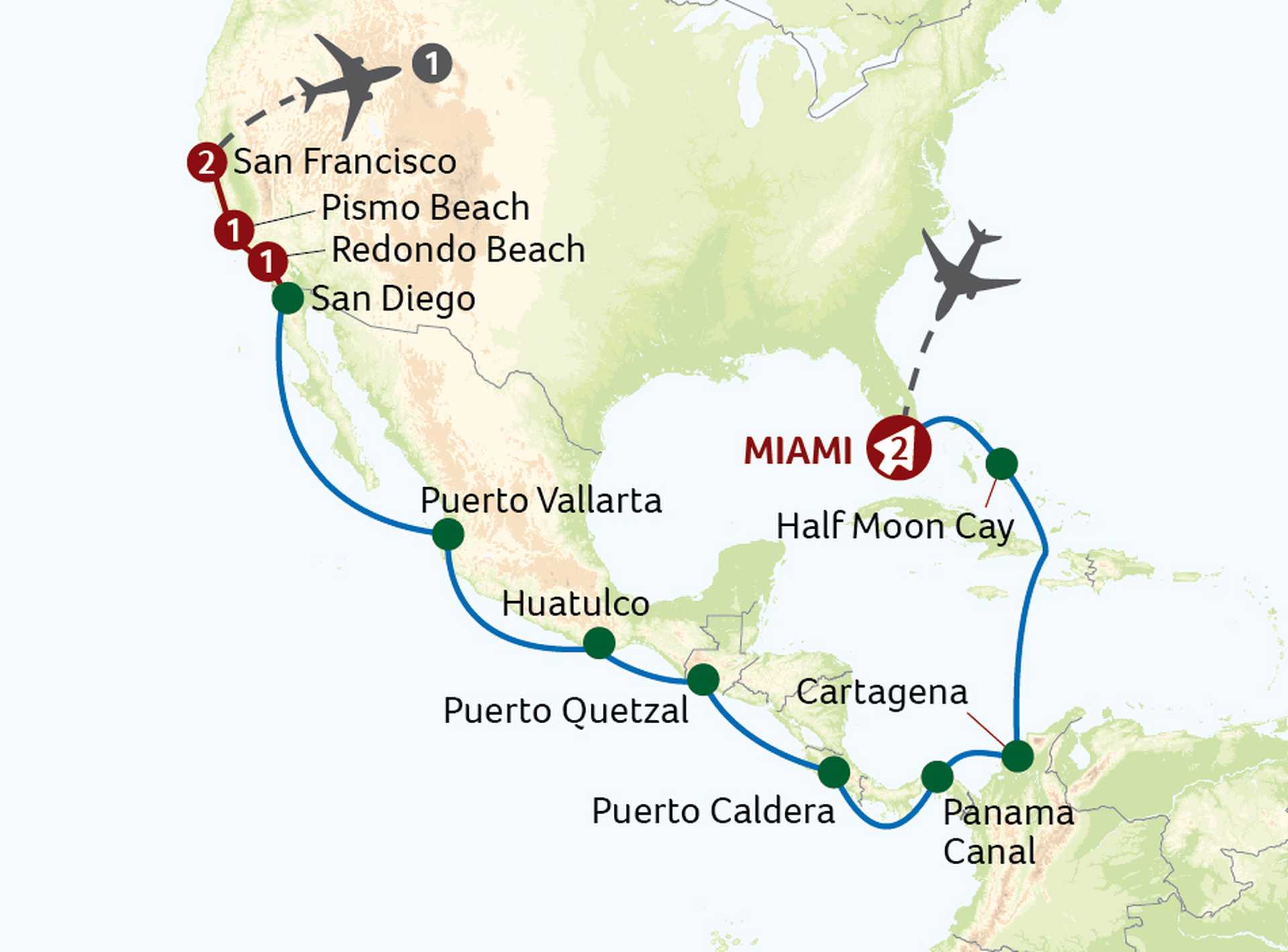 HPA 2025 Panama Canal Cruise with Big Sur and San Francisco Tour