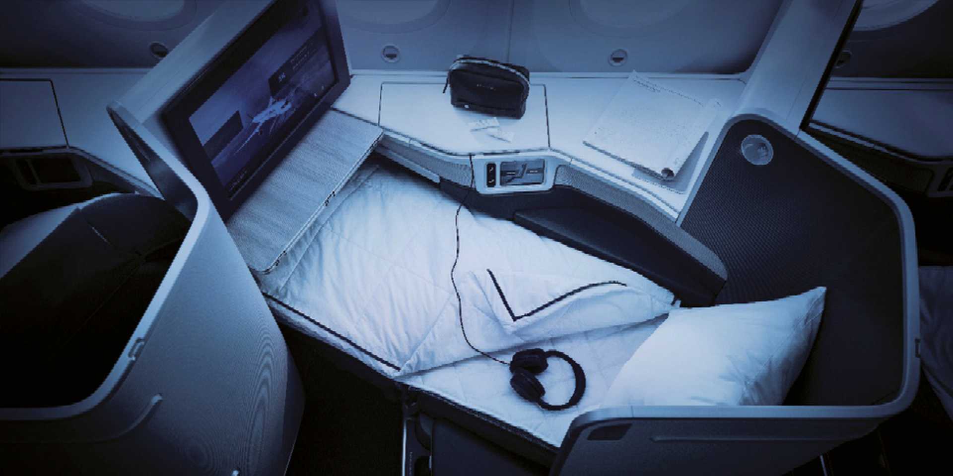 Air Canada interior