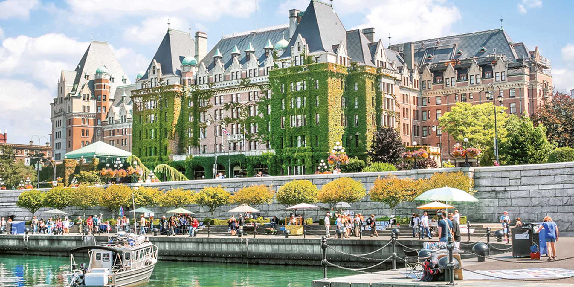 Fairmont Le Château Frontenac in Quebec
