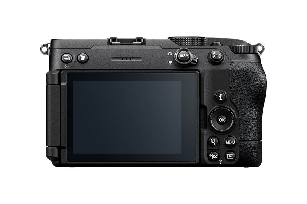 Nikon Z5IIC Produktbild hinten schwarz
