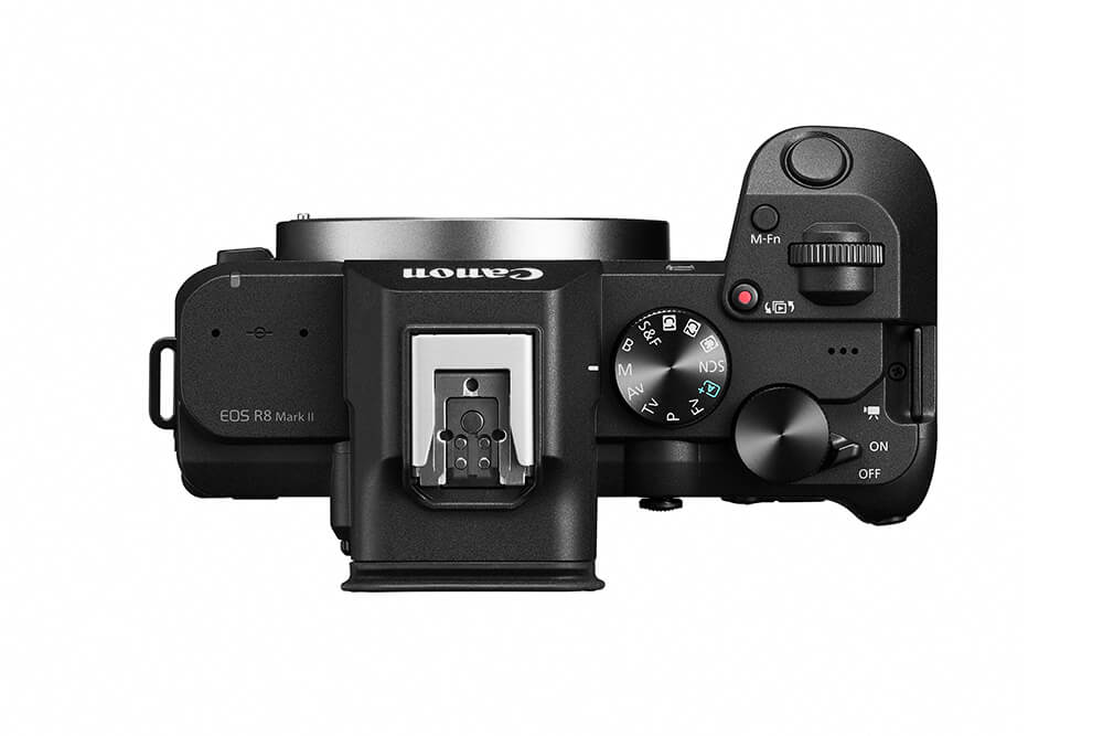 Canon EOS R8 Mark II Oben