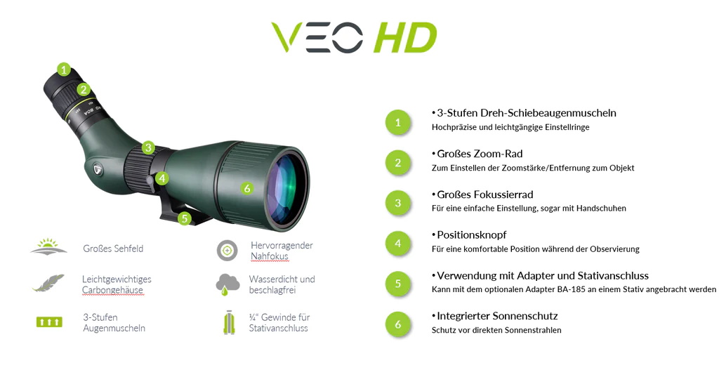 VEO HD 80A Spektiv