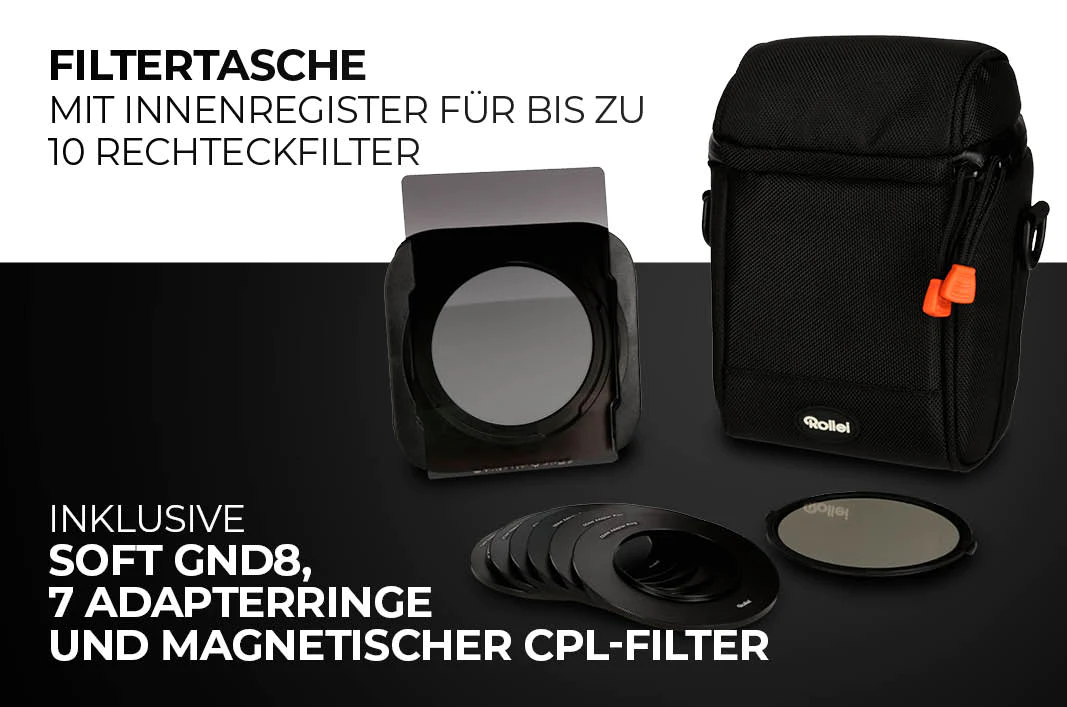 FOTGA 77mm Filterhalter + Adapter - Professionelles Zubehör Für Rechteckige Fotofilter An Deiner Kamera