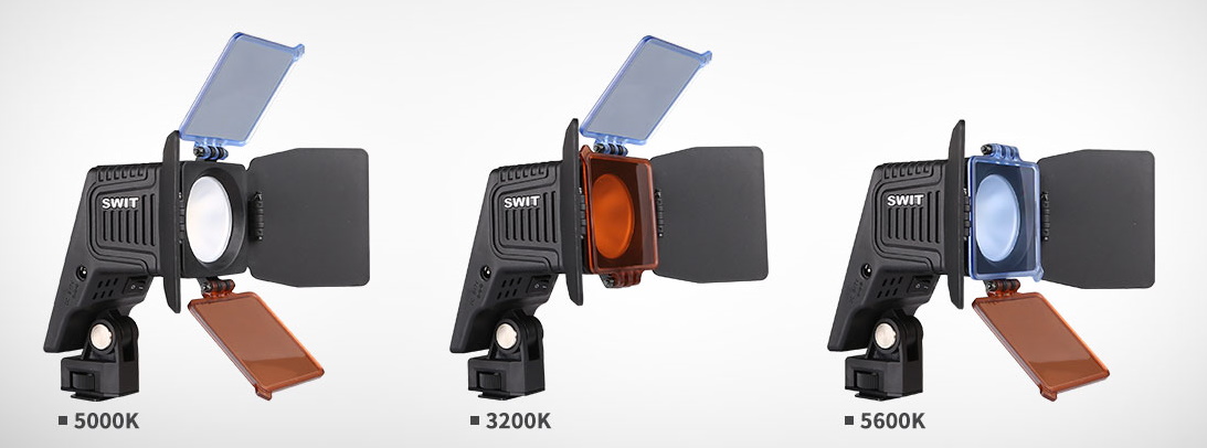 3200K/5000K/5600K Farbtemperatur