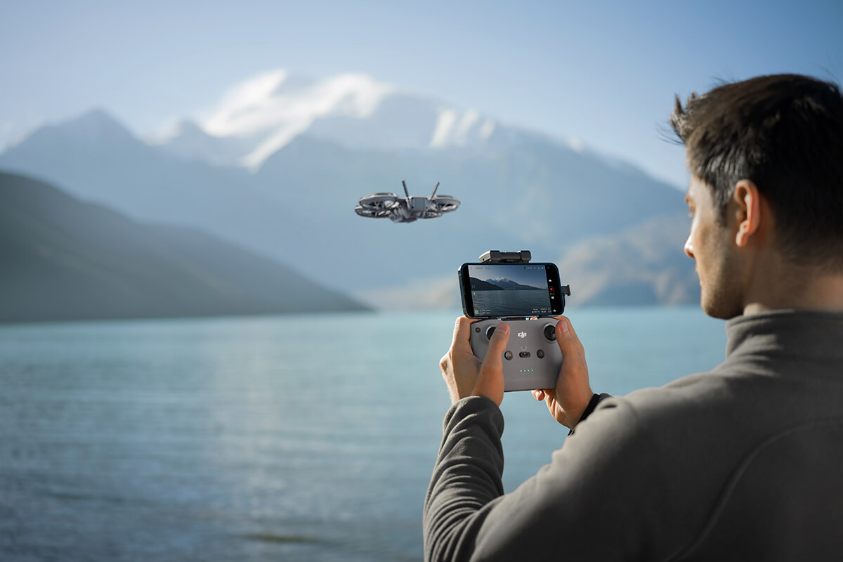 DJI NEO 2 viele Steuerungsmöglichkeiten