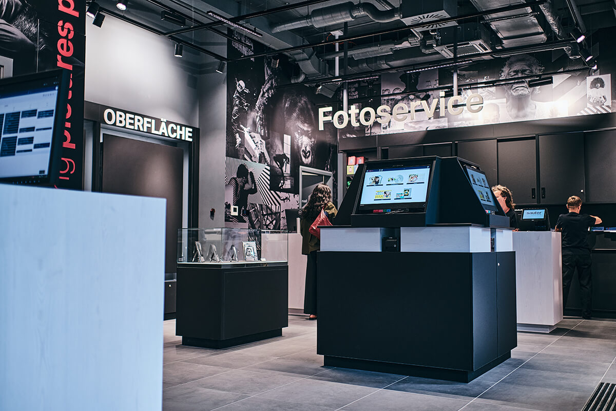 Sauter Calumet Filiale München Innenansicht Fotoservice