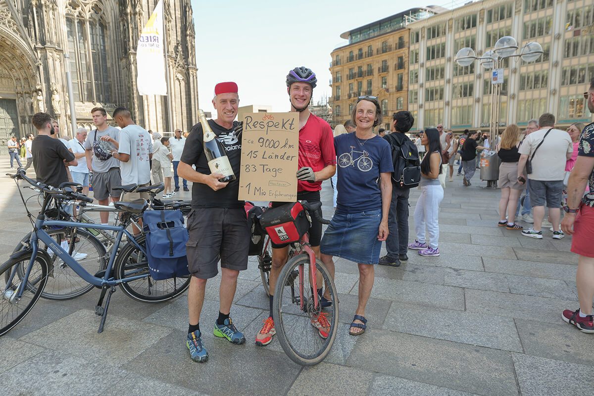 Empfang am Kölner Dom