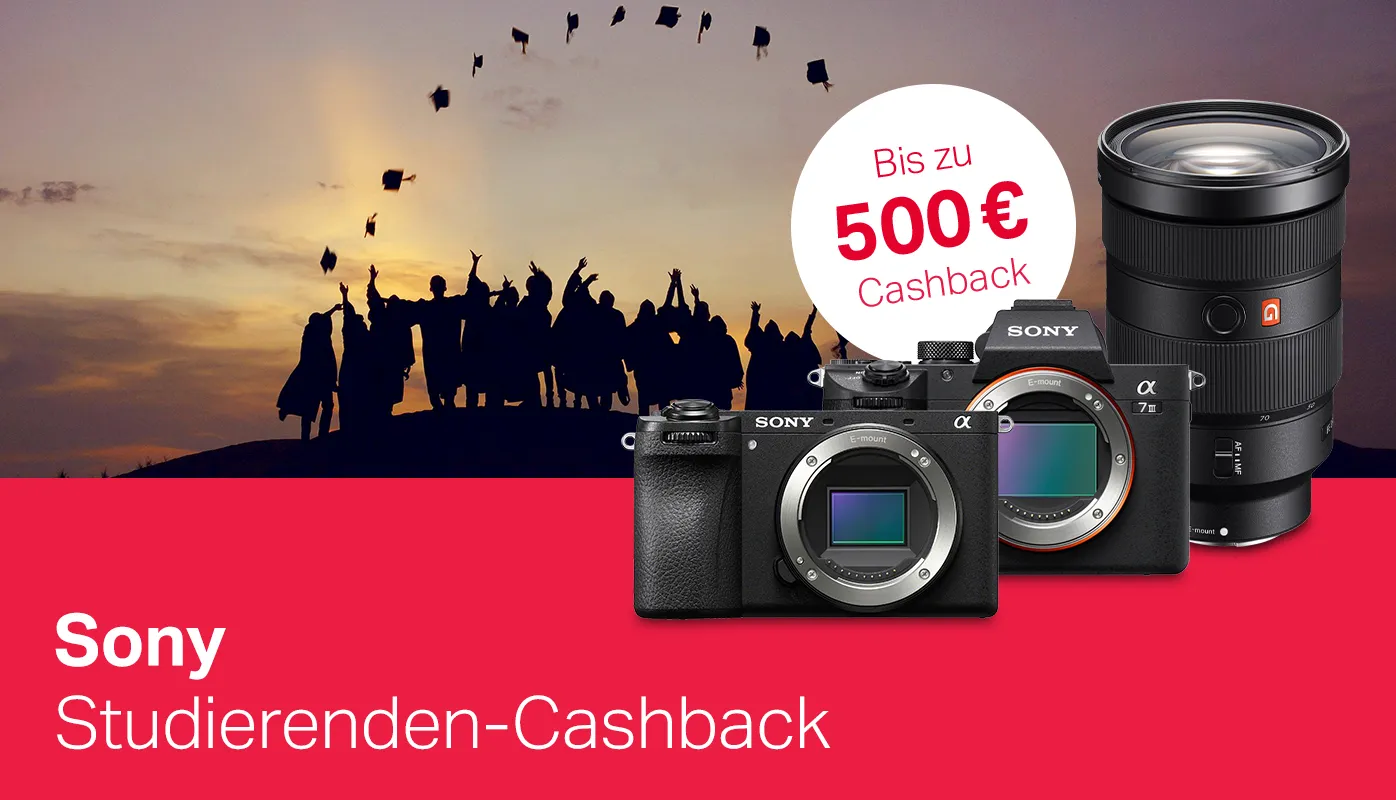 Sony Studierenden Cashback von bis zu 500 €