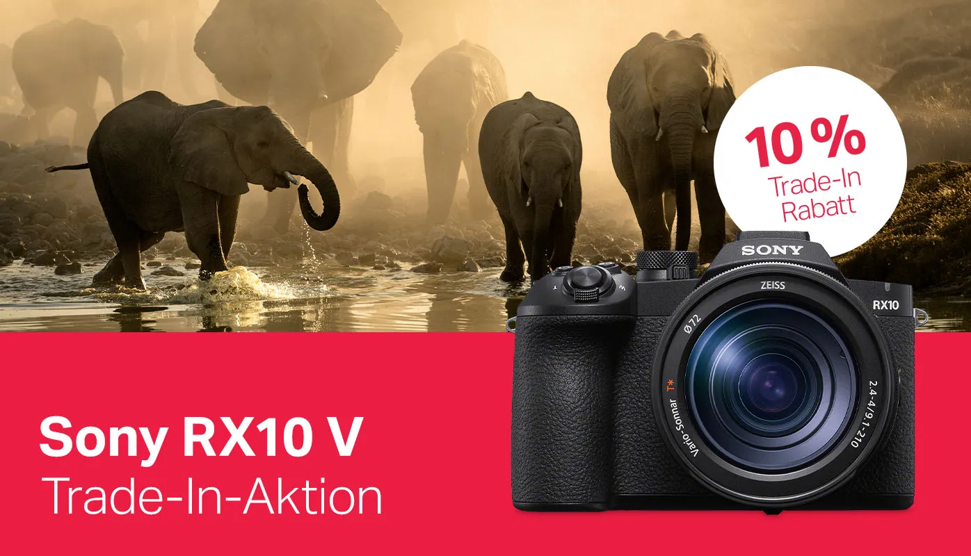 Sony RX10 V Trade-In-Aktion