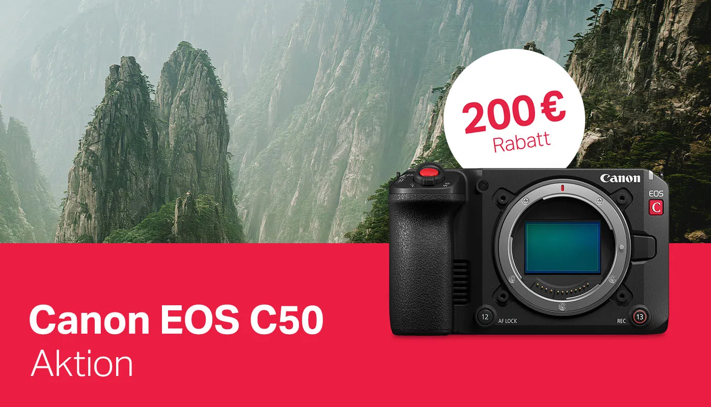 Canon EOS C50 Aktion