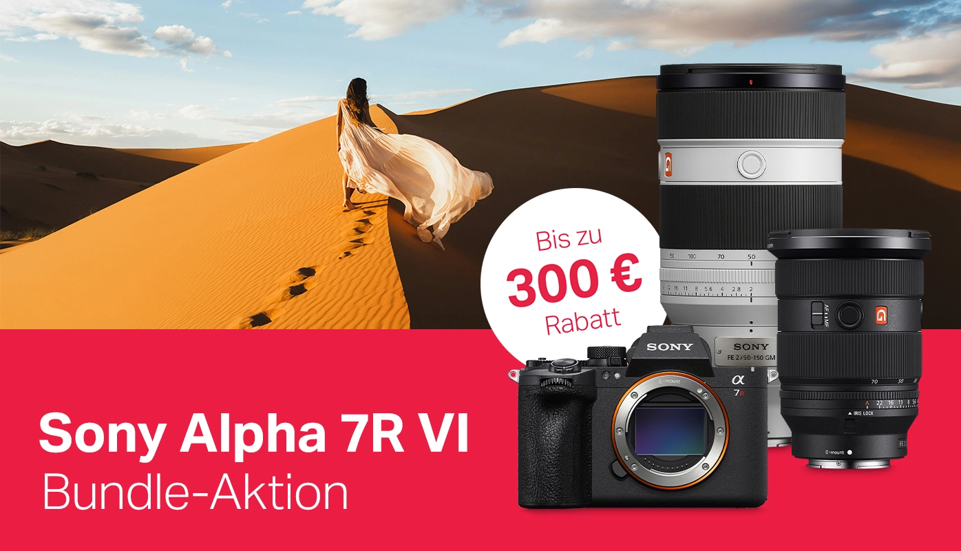 Sony Alpha 7R VI Bundle-Aktion