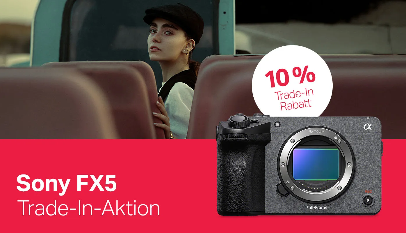 Sony FX5 Trade-In-Aktion