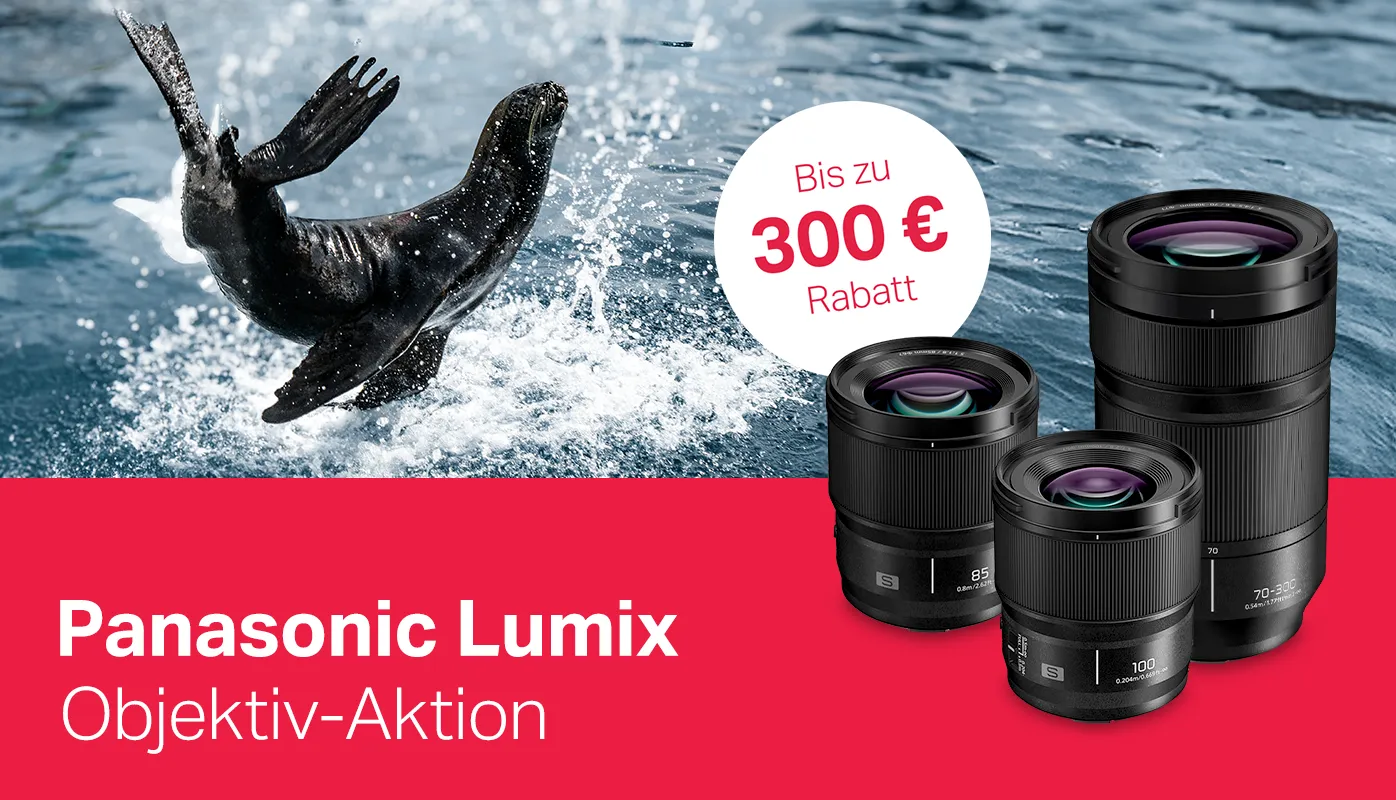 Panasonic Lumix Objektiv-Aktion