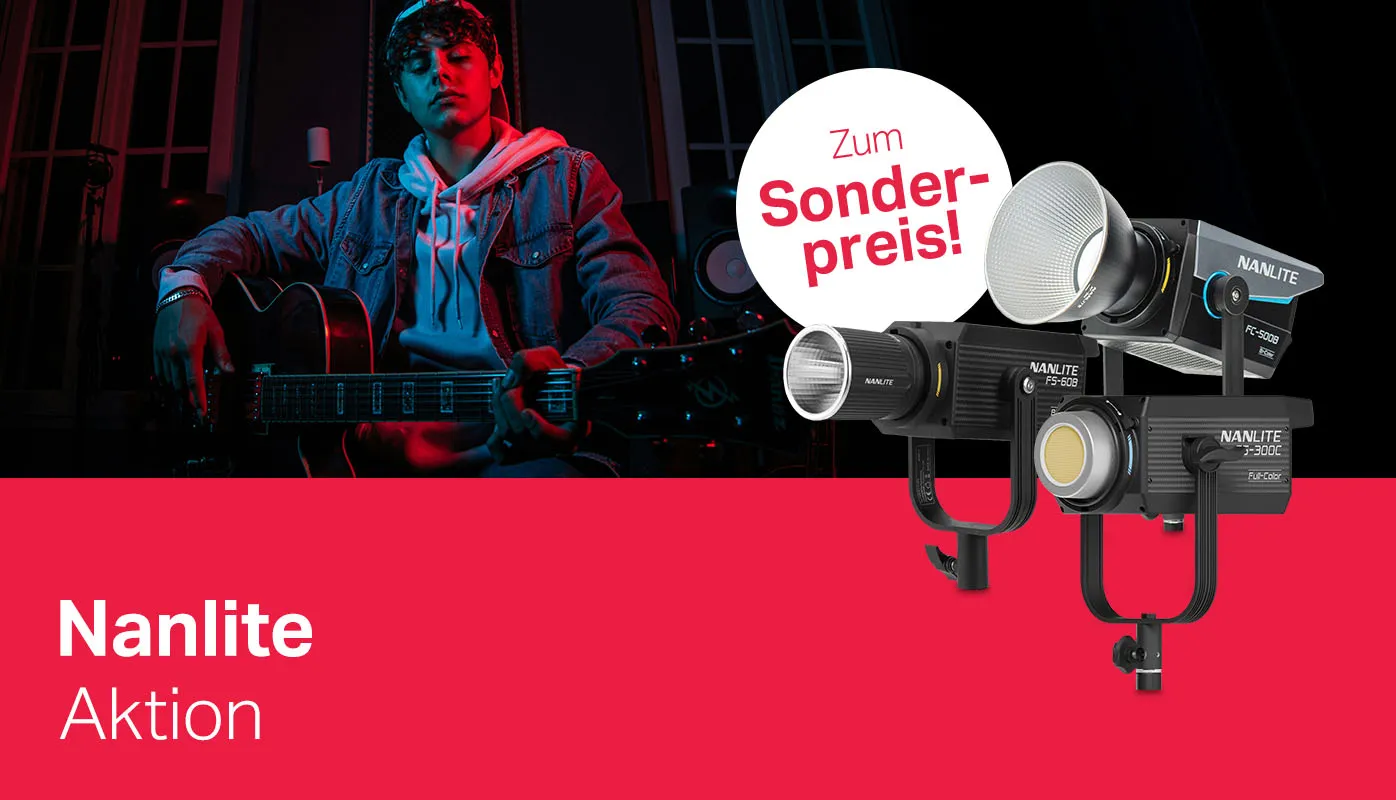 Nanlite Sonderpreis Aktion