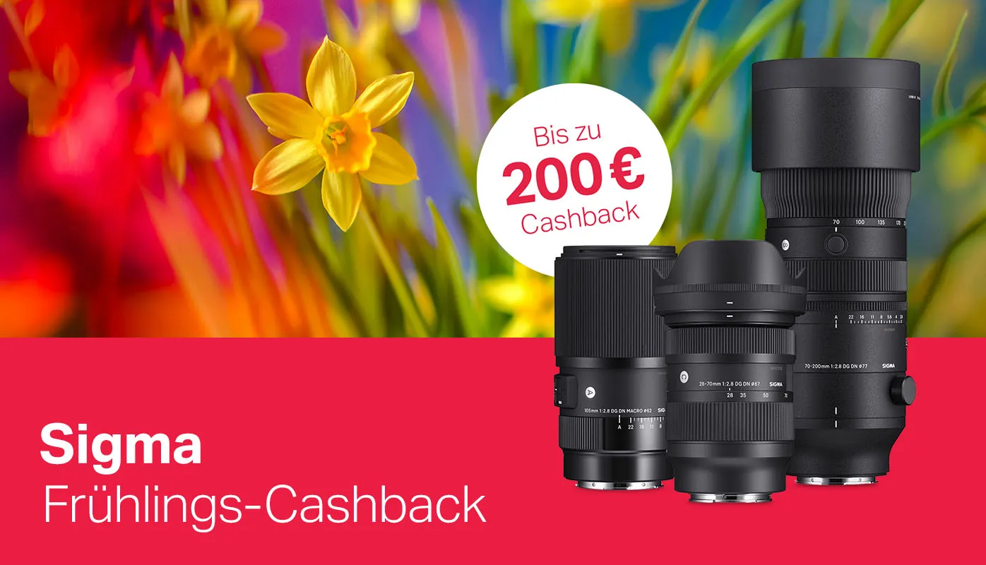 Sigma Frühlings-Cashback