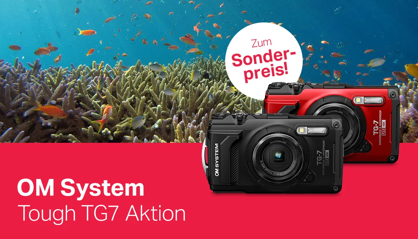 OM System Tough TG-7 Aktion