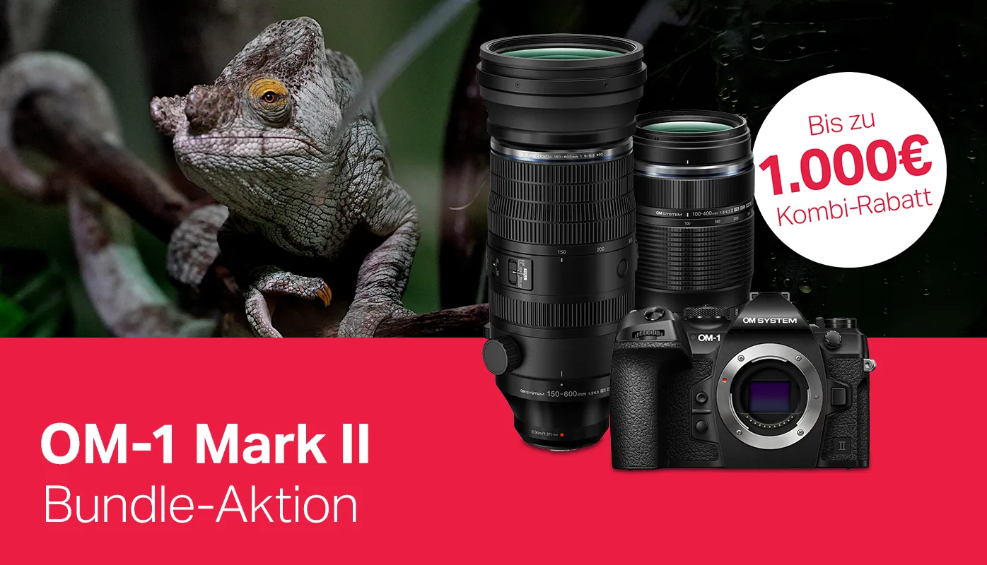 OM System OM-1 Mark II Bundle-Aktion
